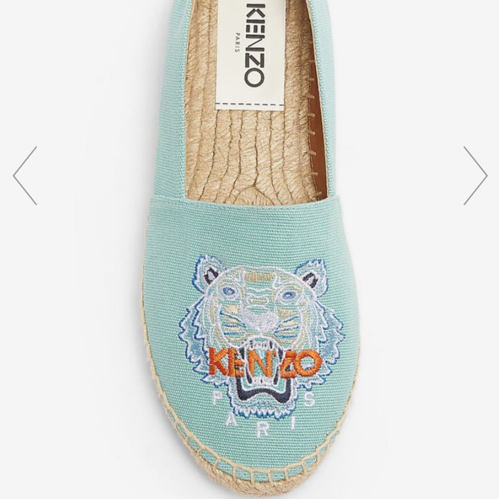 Kenzo espadrilles turquoise